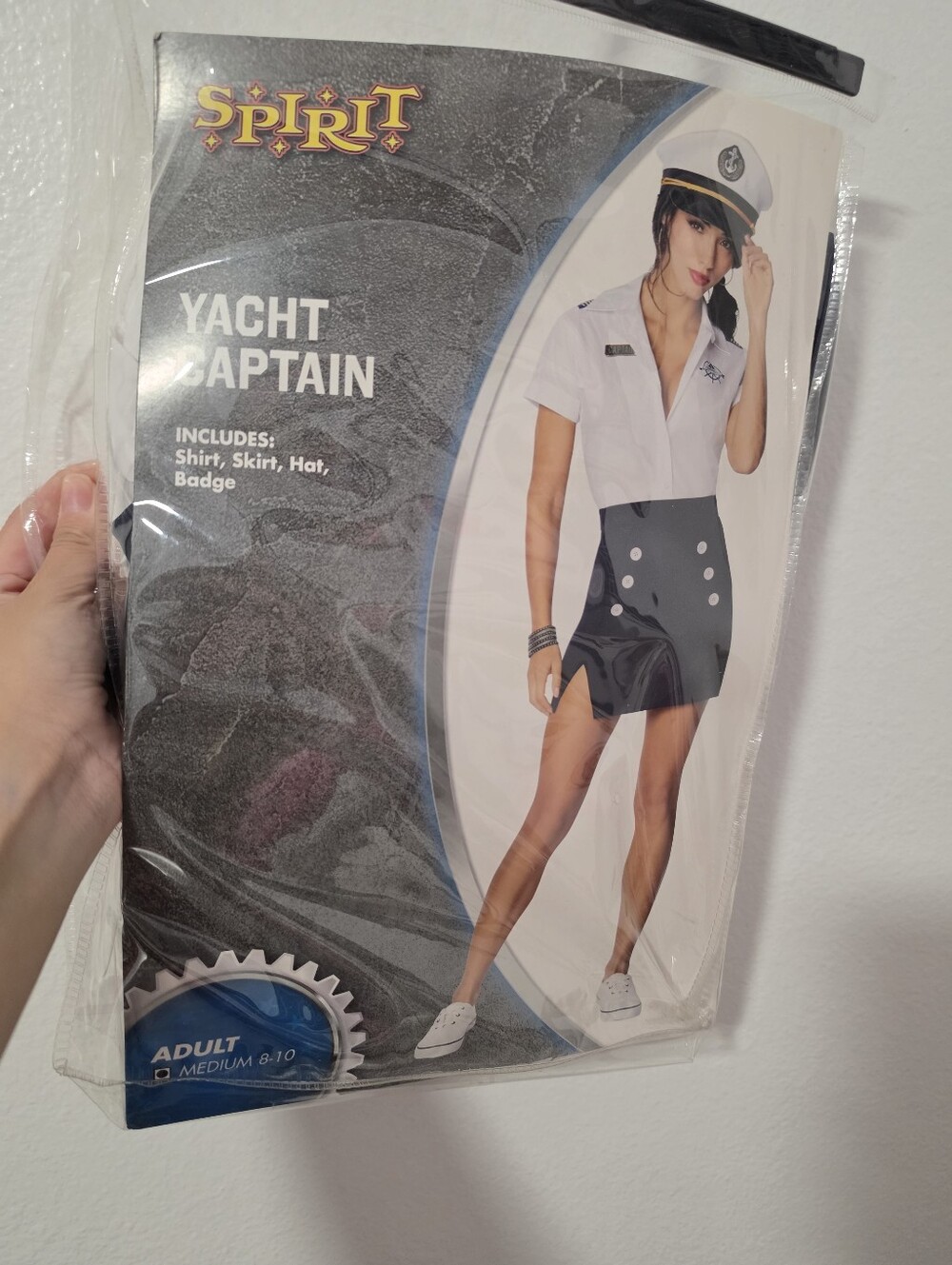 Spirit Halloween Yacht Captain Costume